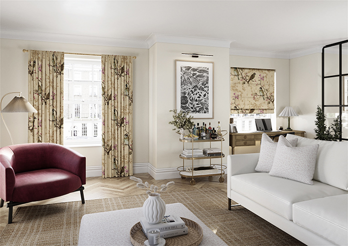 Wonderland, Cream - Made to Measure Curtains - Image 7